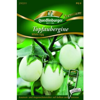 Topfaubergine White Egg