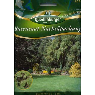 Nachsäpackung Rasen