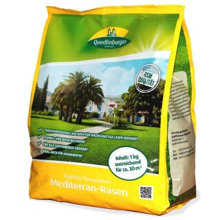 Mediterran-Rasen 2,5 kg Klotzbodenbeutel